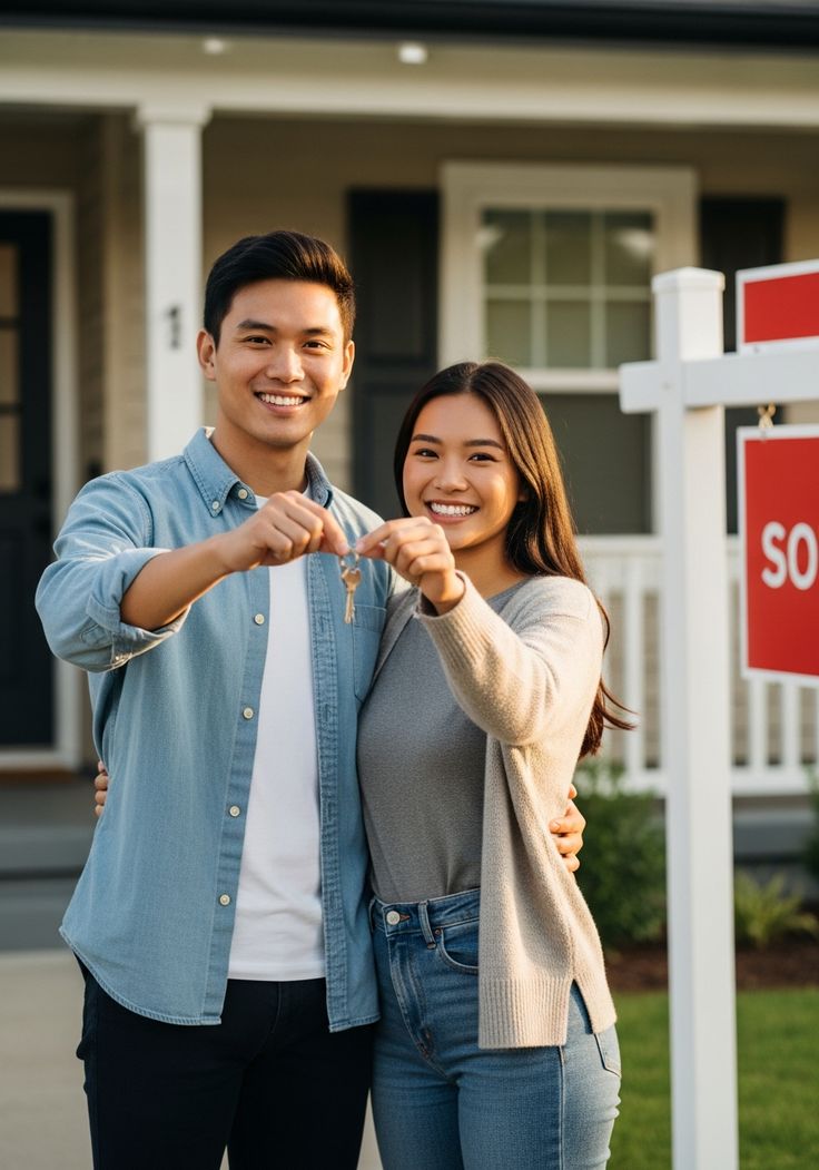 Happy family with NP Mortgages